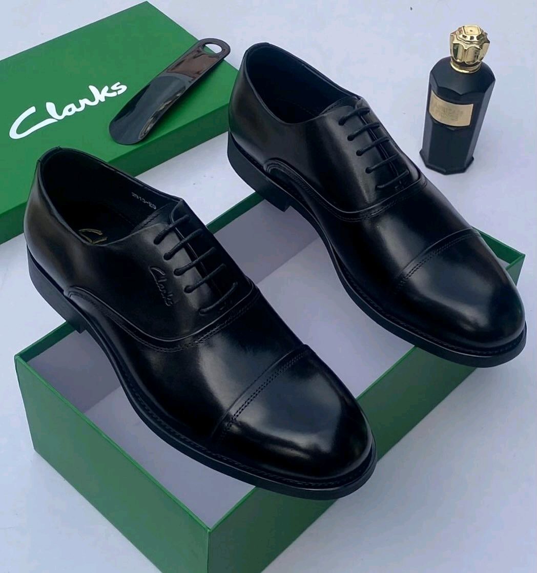 Original Clarks Classic Leather Shoes
